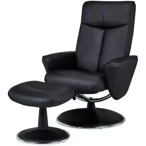 Höffner Relaxsessel  Abby ¦ schwarz ¦ Maße (cm): B: 82 H: 104,5 T: 110.0