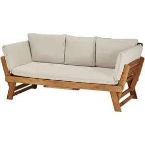 Yorkshire Garten-Sofa  Holstein ¦ beige ¦ Maße (cm): B: 180 H: 76 T: 80.0