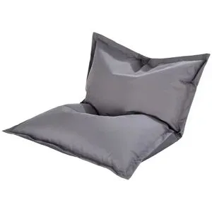 Höffner Sitzsack  George ¦ grau ¦ Maße (cm): B: 130 H: 40 T: 170.0