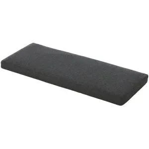 Höffner Sitzkissen  Paris ¦ grau ¦ Maße (cm): B: 80 H: 6 T: 32.0