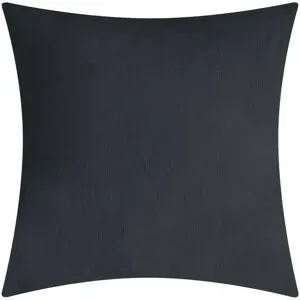 Höffner Dekokissen  Skagen ¦ schwarz ¦ Maße (cm): B: 55 H: 55