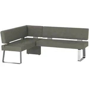 Höffner Eckbank  Canto I ¦ grau ¦ Maße (cm): B: 203 H: 87 T: 157.0