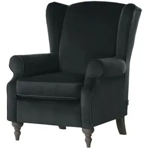 Höffner Ohrensessel  Cozy ¦ schwarz ¦ Maße (cm): B: 83 H: 102 T: 87.0