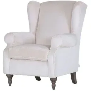 Höffner Ohrensessel  Cozy ¦ weiß ¦ Maße (cm): B: 83 H: 102 T: 87.0