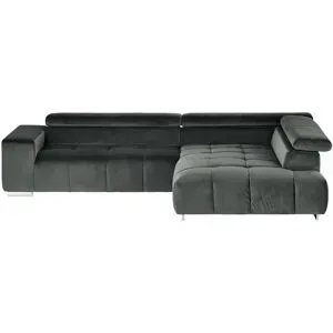 uno Ecksofa  Origo ¦ grau ¦ Maße (cm): B: 308 H: 70 T: 225.0