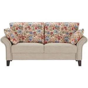 Höffner Einzelsofa  Jochberg ¦ beige ¦ Maße (cm): B: 186 H: 92 T: 92.0