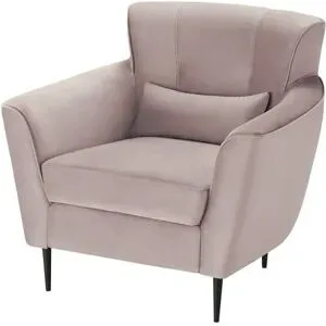 switch Samtsessel aus Samt Teddy ¦ rosa/pink ¦ Maße (cm): B: 87 H: 82 T: 83.0