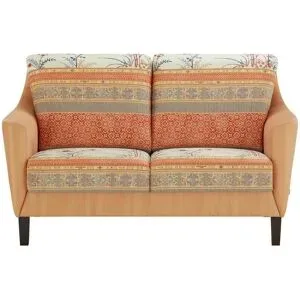 bassetti by SCHRÖNO Sofa  Ancona ¦ orange ¦ Maße (cm): B: 148 H: 90 T: 92.0