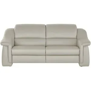 Himolla Ledersofa  1501 ¦ grau ¦ Maße (cm): B: 202 H: 84 T: 106.0