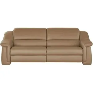 Himolla Ledersofa  1501 ¦ beige ¦ Maße (cm): B: 232 H: 84 T: 106.0