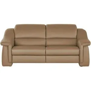 Himolla Ledersofa  1501 ¦ beige ¦ Maße (cm): B: 202 H: 84 T: 106.0