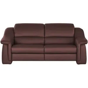 Himolla Ledersofa  1501 ¦ rot ¦ Maße (cm): B: 202 H: 84 T: 106.0
