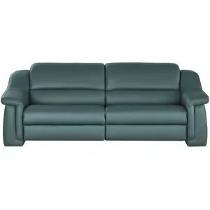 Himolla Ledersofa  1501 ¦ türkis/petrol ¦ Maße (cm): B: 232 H: 84 T: 106.0