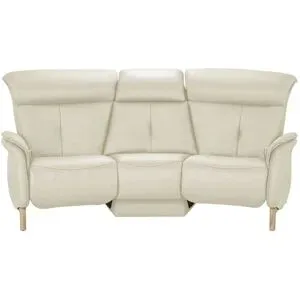 Himolla Einzelsofa Leder  4708 ¦ creme ¦ Maße (cm): B: 216 H: 97 T: 119.0