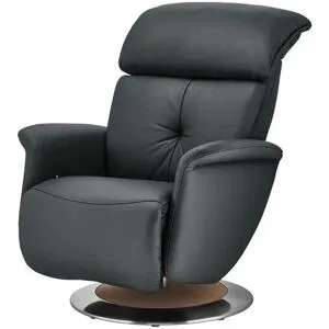 Himolla Funktionssessel Leder 7708 ¦ schwarz ¦ Maße (cm): B: 79 H: 99 T: 101.0