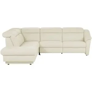 Himolla Ecksofa Leder  9707 ¦ creme ¦ Maße (cm): B: 275 H: 84 T: 245.0