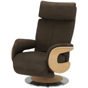 Himolla Funktionssessel Leder  7818 ¦ braun ¦ Maße (cm): B: 75 H: 112 T: 87.0