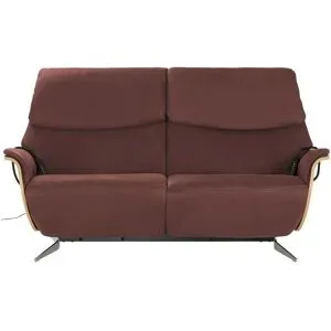 Himolla Einzelsofa Leder mit verschiedenen Funktionen 4818 ¦ rot ¦ Maße (cm): B:
