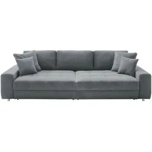 Bobb Big Sofa  Arissa de Luxe ¦ grau ¦ Maße (cm): B: 292 H: 84 T: 120.0