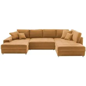 Bobb Wohnlandschaft  Arissa de Luxe ¦ gelb ¦ Maße (cm): B: 353 H: 84 T: 215.0