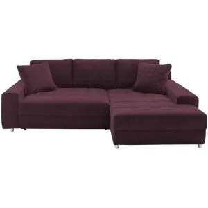 Bobb Ecksofa  Arissa de Luxe ¦ rot ¦ Maße (cm): B: 258 H: 84 T: 181.0