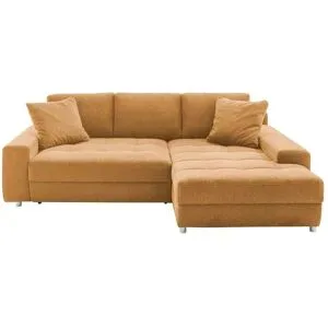 Bobb Ecksofa  Arissa de Luxe ¦ gelb ¦ Maße (cm): B: 258 H: 84 T: 181.0
