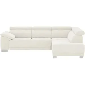 Höffner Ecksofa  Chocolo ¦ creme ¦ Maße (cm): B: 270 H: 76 T: 205.0