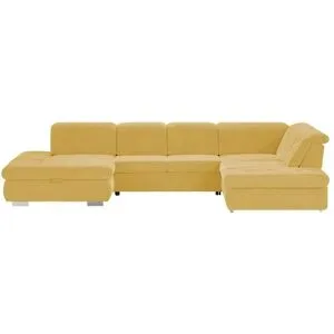 Lounge Collection Wohnlandschaft mit verschiedenen Funktionen Spencer ¦ gelb ¦