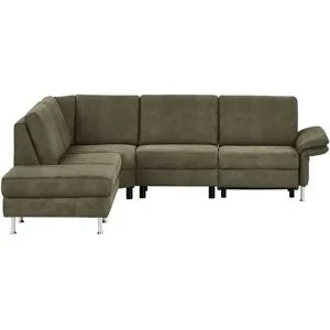 Diva Ecksofa  Diva ¦ grün ¦ Maße (cm): B: 275 H: 100 T: 235.0