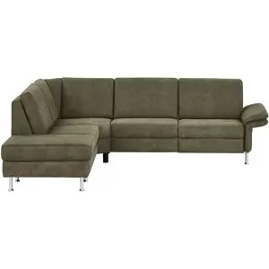 Diva Ecksofa  Diva ¦ grün ¦ Maße (cm): B: 275 H: 85 T: 235.0