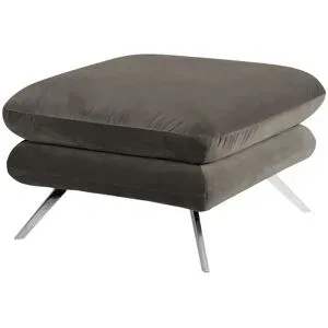 Jette Home Hocker  Caldara ¦ grau ¦ Maße (cm): B: 70 H: 45 T: 70.0