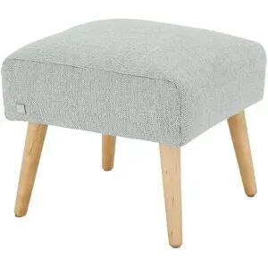 Soho Polsterhocker  Jolyn ¦ grau ¦ Maße (cm): B: 49 H: 45 T: 49.0