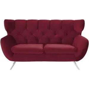 Jette Home Sofa  Caldara ¦ rot ¦ Maße (cm): B: 190 H: 94 T: 95.0