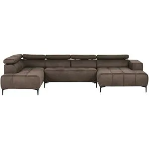 switch Wohnlandschaft  Caro ¦ braun ¦ Maße (cm): B: 350