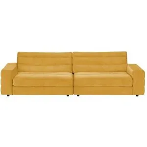 Höffner Big Sofa  Scarlatti ¦ gelb ¦ Maße (cm): B: 296 H: 83 T: 125.0