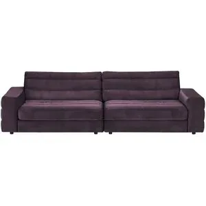 Höffner Big Sofa  Scarlatti ¦ lila/violett ¦ Maße (cm): B: 296 H: 83 T: 125.0