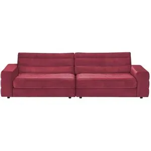 Höffner Big Sofa  Scarlatti ¦ rot ¦ Maße (cm): B: 296 H: 83 T: 125.0