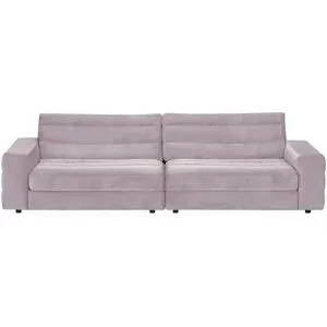 Höffner Big Sofa  Scarlatti ¦ rosa/pink ¦ Maße (cm): B: 296 H: 83 T: 125.0
