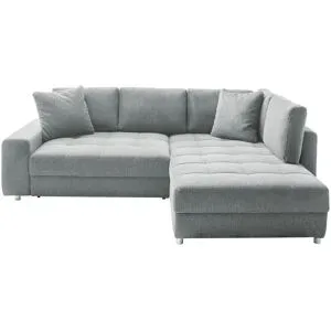 Bobb Ecksofa  Arissa de Luxe ¦ grau ¦ Maße (cm): B: 265 H: 84 T: 215.0