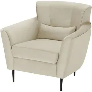 switch Samtsessel aus Samt Teddy ¦ beige ¦ Maße (cm): B: 87 H: 82 T: 83.0