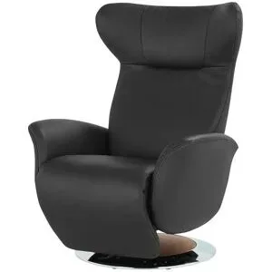 JOOP! Relaxsessel aus Leder  Lounge 8140 ¦ schwarz ¦ Maße (cm): B: 85 H: 109 T: