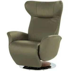JOOP! Relaxsessel aus Leder  Lounge 8140 ¦ grün ¦ Maße (cm): B: 85 H: 109 T: