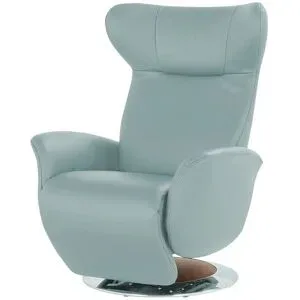 JOOP! Relaxsessel aus Leder  Lounge 8140 ¦ blau ¦ Maße (cm): B: 85 H: 109 T: