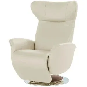 JOOP! Relaxsessel aus Leder  Lounge 8140 ¦ creme ¦ Maße (cm): B: 85 H: 109 T: