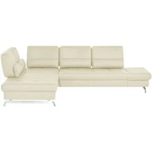 JOOP! Ecksofa Leder  Loft 8108 ¦ beige ¦ Maße (cm): B: 299 H: 86 T: 250.0