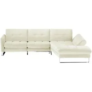 JOOP! Ecksofa mit Relaxfunktion  Move 8152 ¦ creme ¦ Maße (cm): B: 309 H: 112 T:
