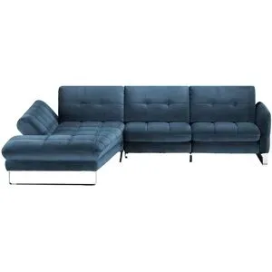 JOOP! Ecksofa mit Relaxfunktion  Move 8152 ¦ blau ¦ Maße (cm): B: 309 H: 112 T:
