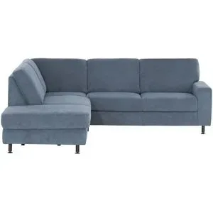 meinSofa Ecksofa  Jana ¦ blau ¦ Maße (cm): B: 237 H: 85 T: 235.0