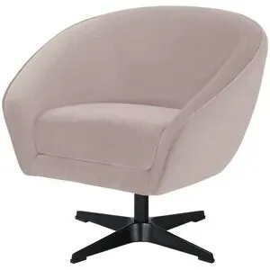 switch Drehsessel  Roma Mikrofaser ¦ rosa/pink ¦ Maße (cm): B: 80 H: 75 T: 80.0