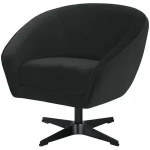 switch Drehsessel  Roma Mikrofaser ¦ schwarz ¦ Maße (cm): B: 80 H: 75 T: 80.0